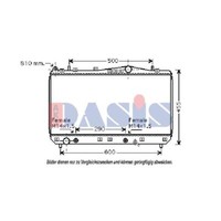 KüHler WasserküHler Passend FüR Daewoo Rezzo Chevrolet U100 2.0 Klau 1.8 1.6