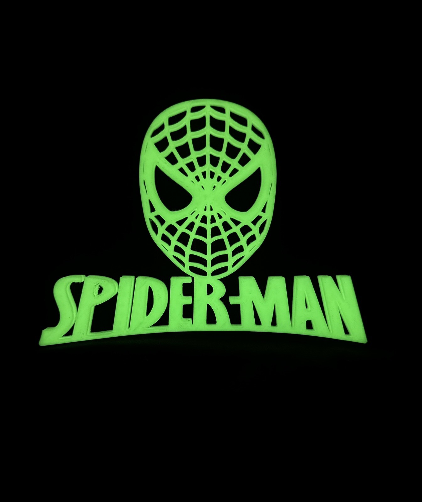 3-D Printed Glow In The Dark Signs (10) For Collectibles (Funko Pops, Etc)