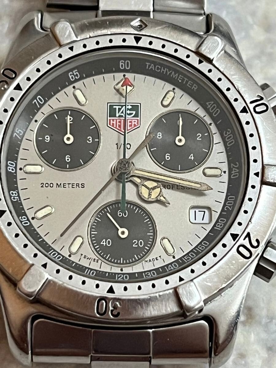 Tag Heuer Professional Chronograph 560.206R Recently Serviced 