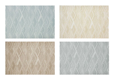 Platzset abwaschbar Tischset Platzdeckchen 30x45 cm Flechtoptik 3D Rauten-Muster