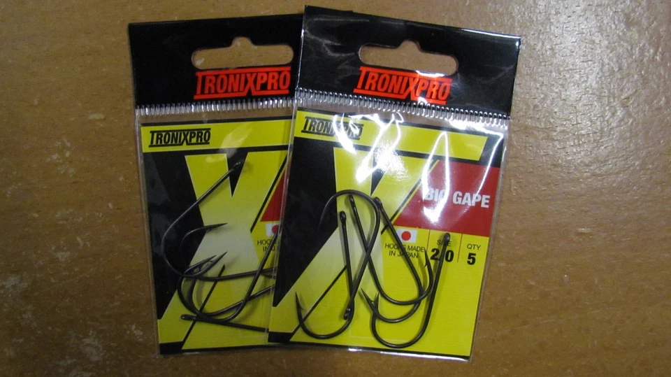 TronixPro Big Gape Haken 2/0 x 10
