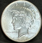 This coin is a rare 1928 Peace Dollar (KEY DATE) that was minted in Philadelphia