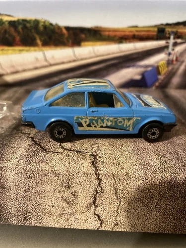 VINTAGE MATCHBOX SUPERFAST FORD ESCORT RS2000 BLUE FHANTOM LOOSE