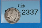 1916-D 25C LIBERTY HEAD BARBER SILVER QUARTER DOLLAR Early US Type RAW-2337