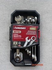 Husky Bite Sae 72-tooth Ratcheting Wrench Set 8-piece