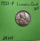 1933-P Lincoln Wheat Cent / Penny 1c Xf Extra  Fine