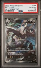 Pokemon Lugia V Silver Tempest Full Alt Art #186 PSA 10 Gem Mint