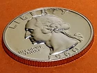 🟅 1960 BU PROOF 90% Silver Wash. 25¢ 66-Year-Old Coin