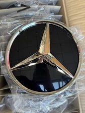 Front Chrome Grille Star Emblem Fit For 2019-21 Mercedes-Benz C300 C350 C63 AMG