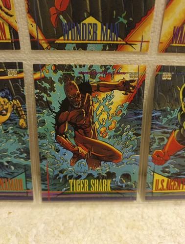 1993 Skybox Marvel Universe Series 4 IV X-men Marvel 9 Card Set, N° 64-72. - Picture 9 of 11