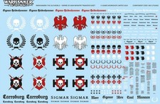 Empire of Man Infantry Transfer Sheet Decals Warhammer The Old World new fantasy
