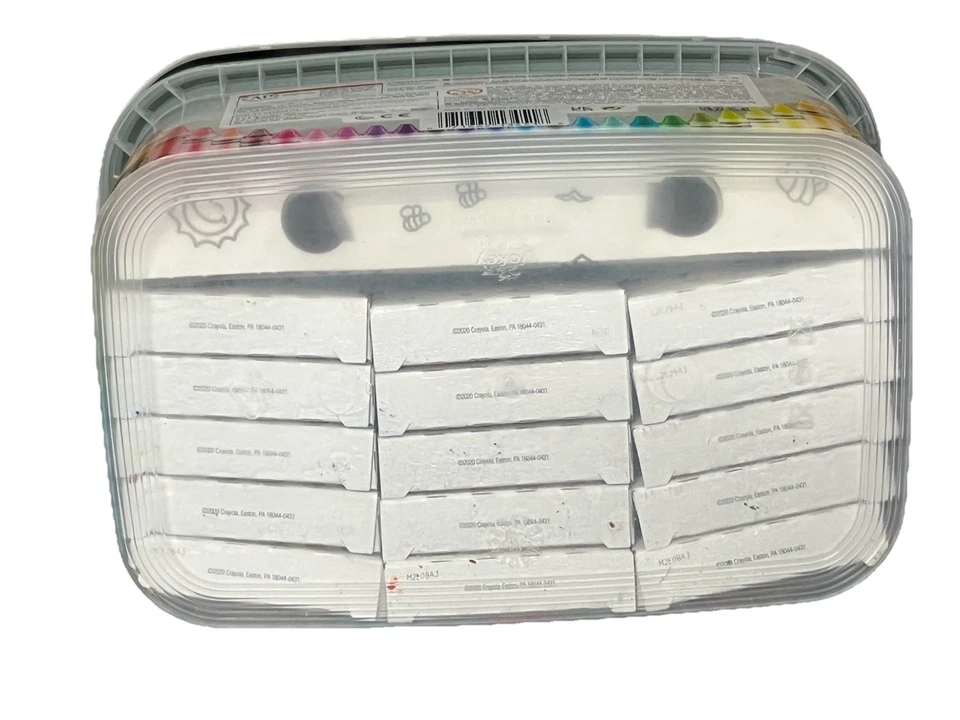 Crayón Crayola y bañera de almacenamiento 168 crayones - colores especiales para colorear sobre la marcha Foto 3 de 4