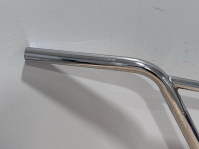 OLDSCHOOL LATE 80s / EARLY 90s REDLINE STAMPED CHROME HANDLEBARS