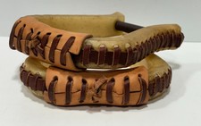 Rawhide Covered Western Stirrups w/ Leather Lacing equestrian saddles and tack