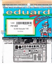 EDUFE1454 1:48 Eduard Color Zoom PE - B-26B Marauder ICM kit 