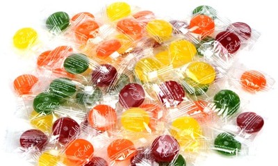 Eda's Sugar Free Sour Mix Hard Candy, ONE POUND, individually wrapped, OU Par...