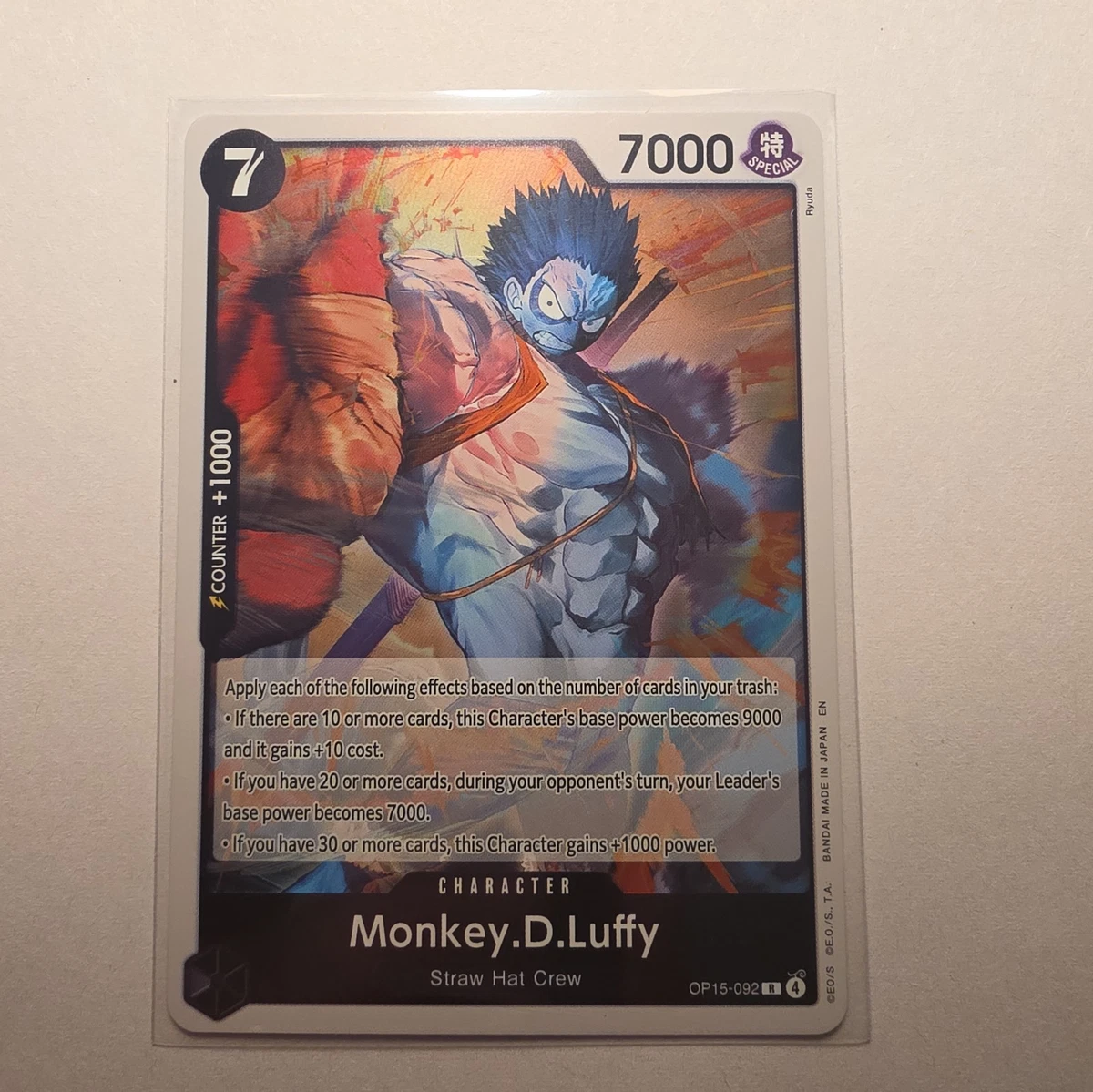 Monkey.D.Luffy OP15-092 Adventure on Kami's Island for sale | eBay