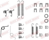 Quick Brake 105-0545 ZubehöRsatz, Bremsbacken For Dacia Fiat Peugeot Renault TAL