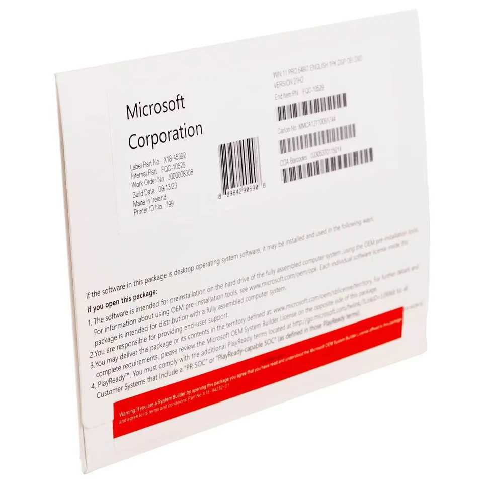 Windows 11 Pro Key Retail - Invio immediato del codice