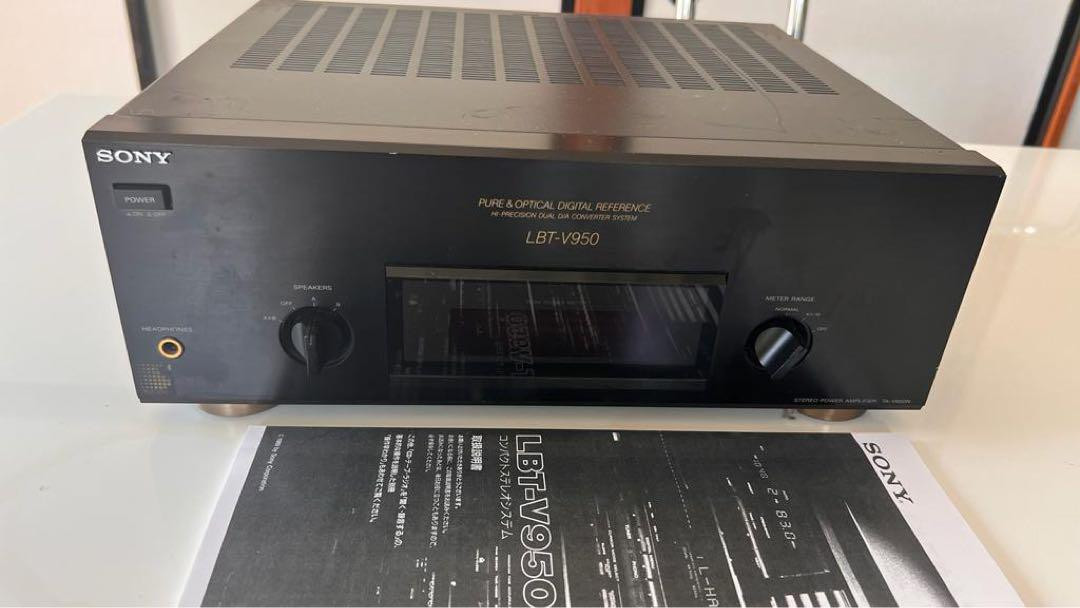 ソニー TA-V950N ステレオパワーアンプ LBT-V950 完全動作品 Sony Ta-V950N Stereo Power Amplifier Lbt-V950 Fully