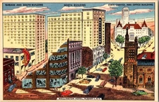 Vintage Wellington Hotel Albany NY Postcard Tichnor Bros 1940s