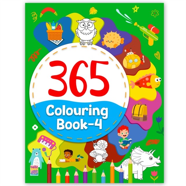 365 Colouring Book-4 : 365 Colouring Book-4 - Image 2