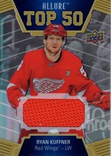 2019-20 Upper Deck Allure Top 50 Jerseys #T503 Ryan Kuffner C Jersey - HKY