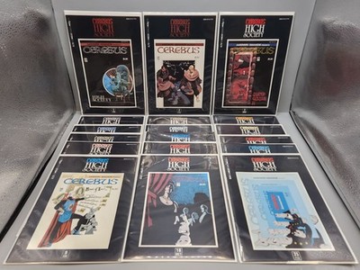 Cerebus High Society Lot Of 18  Aardvark-Vanaheim (1990)/ Free Shipping 