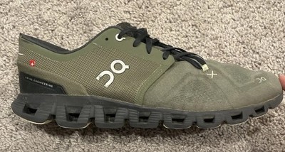 On Cloud X 3 Running Shoes OC All Olive Reseda Men\'s Size 8.5 Sneakers Athletic ON Cloud X 3 Olive Reseda for sale | eBay main image 4