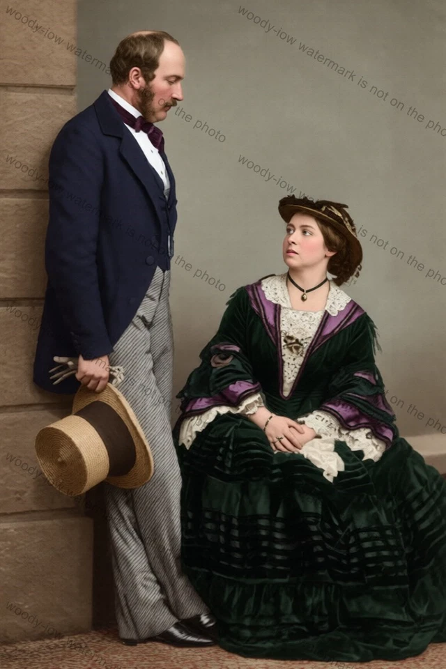 ROYC008 - Queen Victoria - with her Husband The Prince Consort - Print 6"x4" - Image 1 of 1