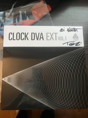 Clock DVA EXT Vol 1 Limited ED Vinyl Autographed  Adi Newton