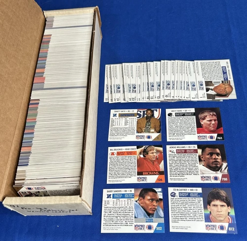 1991 Pro Set Series Two Football Base Singles #601-812 (You Pick) - Image 2 of 4