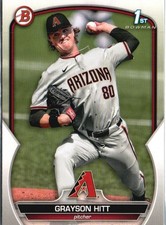 2023 Bowman Draft #BD-57 Grayson Hitt