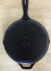 Vintage Lodge Cast Iron Skillet Fry Pan 8SK 10.5” Diameter Made In USA