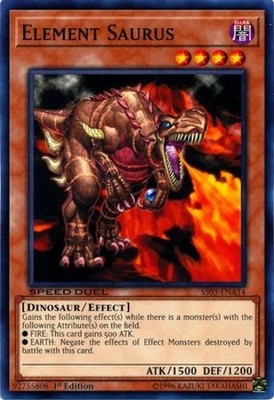 Element Saurus - SS03-ENA14 - Common - 1st Edition - Heavily Played
