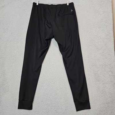Adidas Y-3 Yohji Yamamoto Jogger Pants Black Zip Pockets Size L