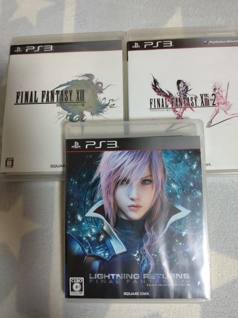 FINAL FANTASY XIII series 3-piece set