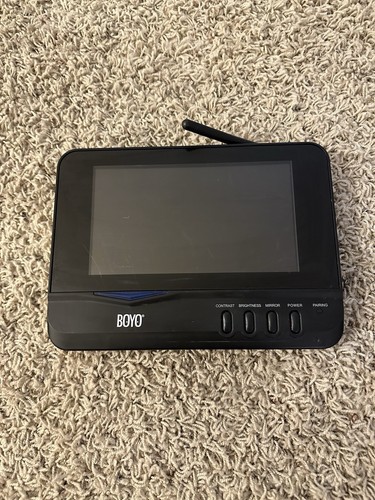 SISTEMA DE CÁMARA MONITOR DE SEGURIDAD INALÁMBRICO BOYO RV 7" VTC700R ¡Solo sistema!