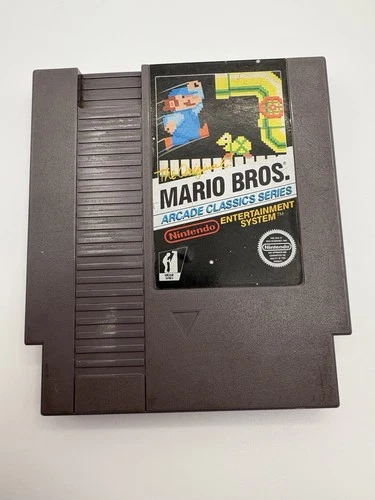 Mario Bros. Arcade Classics Series Nintendo NES Authentic Cartridge Only Tested