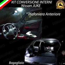 KIT FULL LED INTERNI PER NISSAN JUKE PLAFONIERA + LUCE BAGAGLIAIO 6000K