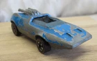 VINTAGE REDLINE HOT WHEELS 1970 BLUE PEEPIN' BOMB HK #6419
