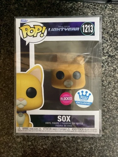Funko Pop! Vinyl: Pixar - Sox (Flocked) - Funko (Exclusive) #1213