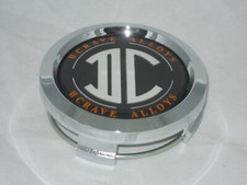 2 Crave Alloys Ii Crave Dc Chrome Wheel Rim Center Cap Pd-cap70-p1027