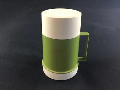 Thermos vintage England vert 1/2 litre - Photo 1/4