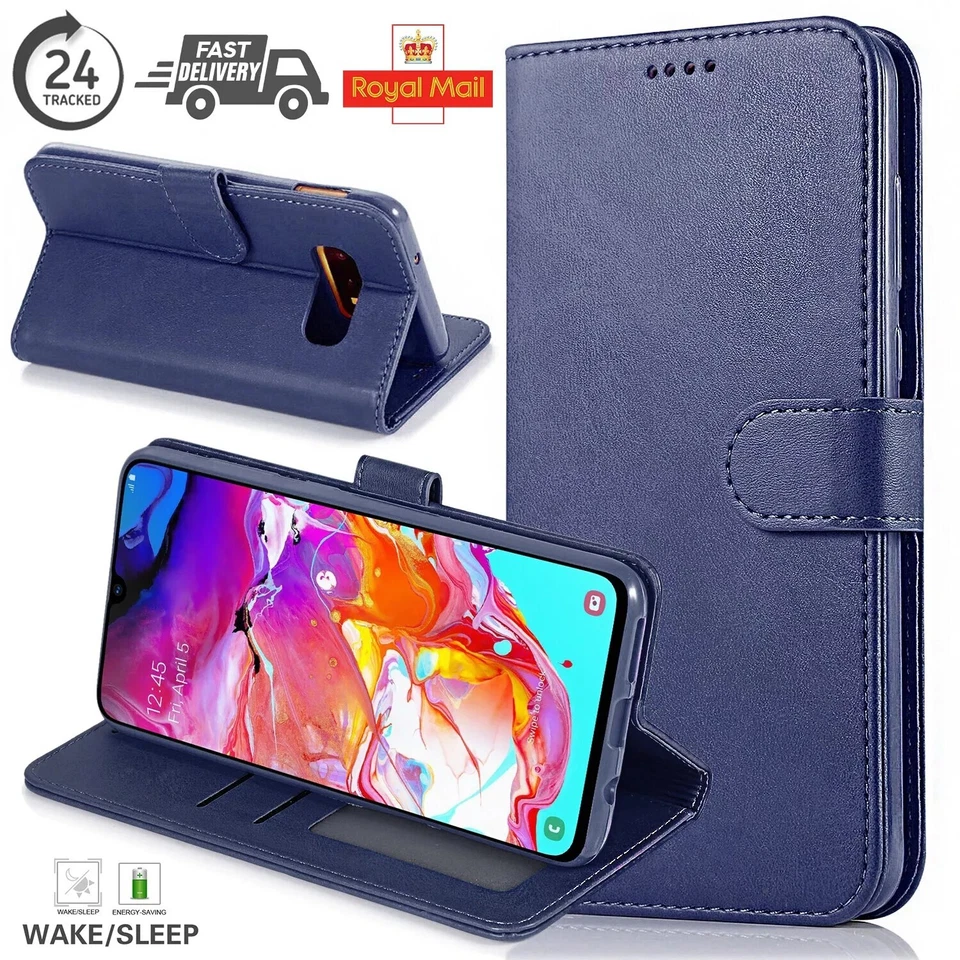 Case For All Samsung Galaxy Mobile Phones Premium Leather Wallet Book Cover  UK - Image 2 of 4