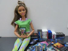 for Barbie Doll Dollhouse Miniature DVD Blu-Ray Wii NintendoDS game Hand Crafted