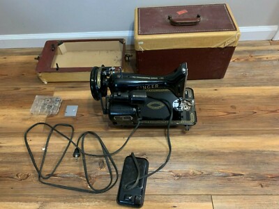 Singer 99K sewing machine + more (untested no refunds)