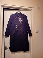 Joanna Hope Military Style Coat. Size 16. Dark Blue . Bnwt. ♡♡♡