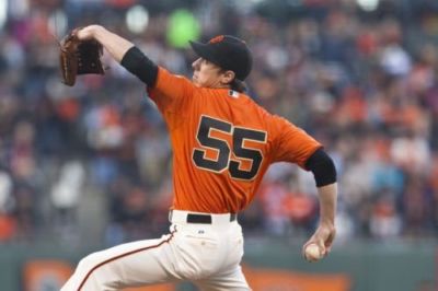 Authentic MAJESTIC 52 2XL, San Francisco Giants, TIM LINCECUM