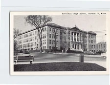 Postcard Haverhill High School Haverhill Massachusetts USA